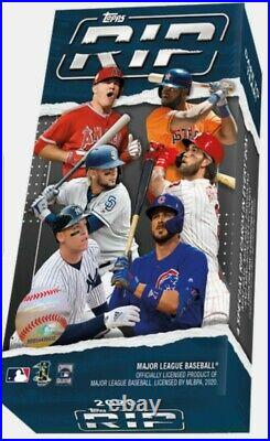 2020 TOPPS RIP SEALED PACK HOBBY BOX IN HAND FAST FREE SHIPPING 4 Cards/Box