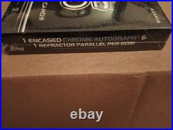 2020 Topps Chrome BLACK Baseball FACTORY SEALED HOBBY BOX MLB Trading Cards