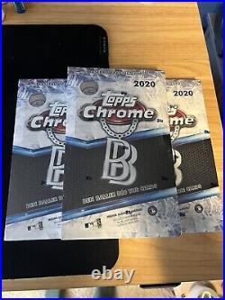 2020 Topps Chrome Ben Baller Edition Baseball Factory Sealed Hobby Box 1st Year