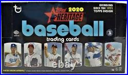 2020 Topps Heritage Baseball Sealed Hobby Box NEW