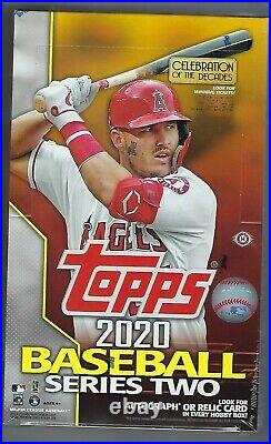 2020 Topps Series 2 Baseball Hobby Box 24 Packs + 1 Silver Pack FACTORY SEALED