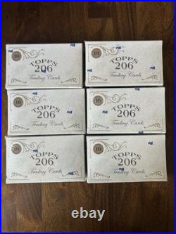 2020 Topps T206 Six (6) Box Lot 10 Cards Per Box Factory Sealed