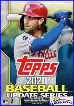 2020 Topps UPDATE Baseball EXCLUSIVE Hanger CASE-8 Factory Sealed Boxes-536 Card