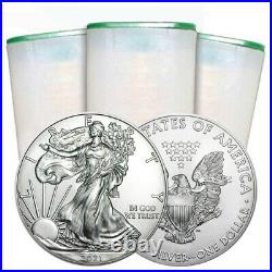2021 1 oz American Silver Eagle Sealed Monster Box 500 Coins BU IN STOCK