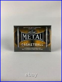 2021-22 Leaf Metal Basketball Factory Sealed Box Lot of 8 Available