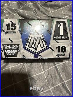 2021/22 PANINI MOSAIC PREMIER LEAGUE SOCCER HOBBY BOX 150 Cards/sealed