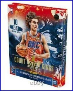 2021-22 Panini Court Kings Basketball Hobby Box NEW FACTORY SEALED PRESALE 5/4