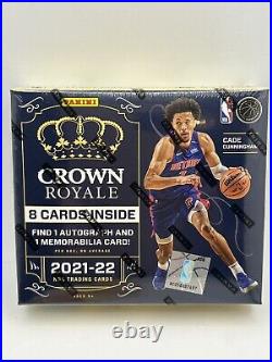 2021-22 Panini Crown Royale Basketball Hobby Box Sealed/Unopened