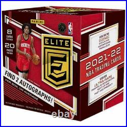 2021-22 Panini Donruss Elite Hobby Basketball Factory Sealed Box 20 Packs