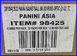 2021-22 Panini Donruss Optic Hobby TMALL ASIA EXCLUSIVE FACTORY SEALED BOX