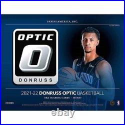 2021-22 Panini Donruss Optic NBA Basketball Hobby Box 20 Packs, Factory Sealed