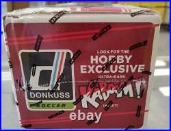 2021-22 Panini Donruss Soccer Jumbo Hobby Box Sealed! Look for Kaboom Inserts