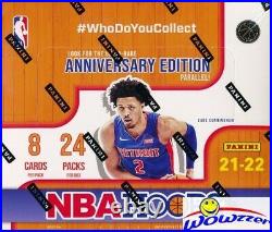 2021/22 Panini Hoops Basketball MASSIVE 24 Pack Sealed Retail Box-192 Cards