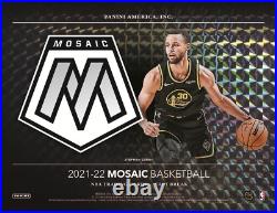 2021-22 Panini Mosaic Fast Break Basketball Hobby Box Factory Sealed NBA