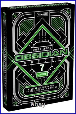 2021/22 Panini Obsidian Soccer Hobby Box Factory Sealed Free Shipping