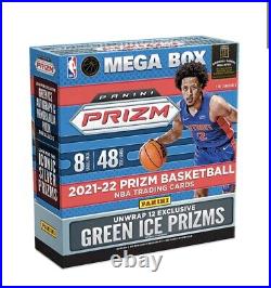 2021-22 Panini Prizm Basketball Factory Sealed Mega Box Fanatics Exclusive