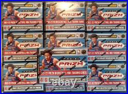 2021-22 Panini Prizm NBA Basketball Cards Blaster Box Lot of (10) Factory Sealed