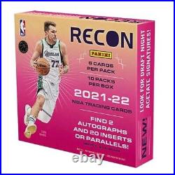 2021-22 Panini Recon Basketball Factory Sealed Hobby Box