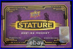 2021-22 Upper Deck Stature Factory Sealed Hobby Box