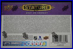 2021-22 Upper Deck Stature Factory Sealed Hobby Box