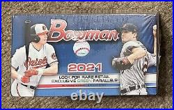 2021 Bowman Baseball Retail Box New Factory Sealed, FRESH CASE! 24 Packs/Box