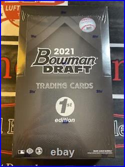 2021 Bowman Draft 1st Edition SEALED Hobby Box / Painter, Mayer, Ford, Davis