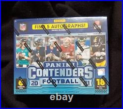 2021 CONTENDERS FOOTBALL CARDS SEALED NFL HOBBY BOX 5 AUTOGRAPHS Trevor Lawrence