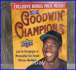 2021 Goodwin Champions Factory Sealed Hobby Box Free Shipping