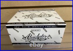 2021 Panini Absolute Football Fat Pack Box NEW SEALED