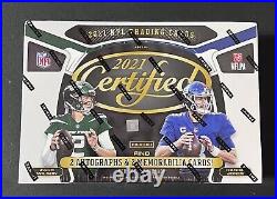 2021 Panini Certified NFL Football Cards Hobby Box Factory Sealed