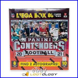 2021 Panini Contenders Football Fanatics Exclusive Mega Box Factory Sealed