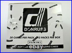 2021 Panini Donruss Football Cello Fat Pack Box 360 Cards Factory Sealed