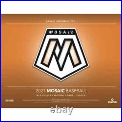 2021 Panini Mosaic Baseball Hobby Box Factory Sealed 21PABMOS