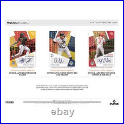 2021 Panini Mosaic Baseball Hobby Box Factory Sealed 21PABMOS