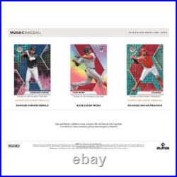 2021 Panini Mosaic Baseball Hobby Box Factory Sealed 21PABMOS