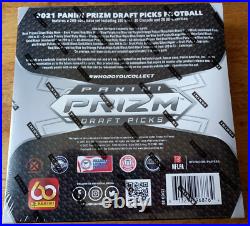 2021 Panini Prizm Draft Picks Football Hobby Box Factory Sealed 5 Autos
