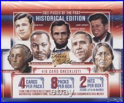 2021 Pieces of the Past Historical Edition Sealed Two Hits Per Box RARE