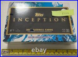 2021 TOPPS INCEPTION BASEBALL HOBBY BOX Factory sealed baseball card