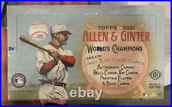 2021 Topps Allen & Ginter Baseball Hobby Box FACTORY SEALED MLB Sports Cards