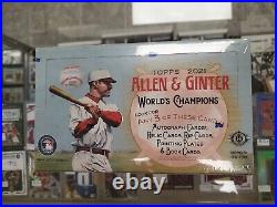 2021 Topps Allen & Ginter Baseball Hobby Box Factory Sealed New 3 Hits per Box