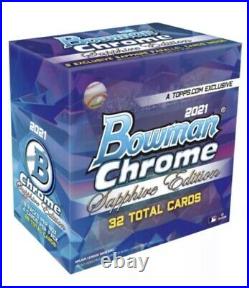 2021 Topps Bowman Chrome Sapphire Edition Box Sealed