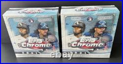 2021 Topps Chrome Baseball 2 Factory Sealed MEGA BOXES & 6 Sealed Blaster Boxes
