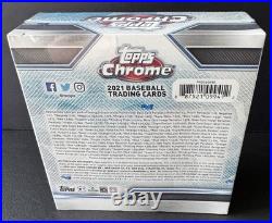 2021 Topps Chrome Baseball 2 Factory Sealed MEGA BOXES & 6 Sealed Blaster Boxes