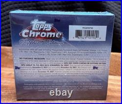 2021 Topps Chrome Baseball Sapphire Edition Hobby Box- A/C Stored Factory Sealed