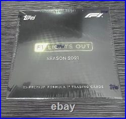 2021 Topps F1 Lights Out Factory Sealed Box Formula One Quantity Available