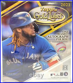 2021 Topps Gold Label Baseball Factory Sealed Hobby Box