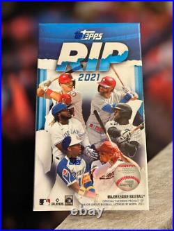 2021 Topps RIP Factory Sealed Baseball Box 4 Cards. Each a Rip Card 2021 Topps RIP Factory Sealed Baseball Box 4 Cards. Each a Rip Card