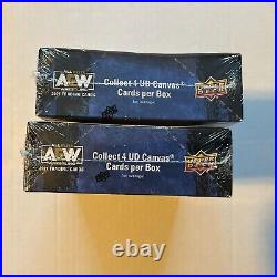 2021 Upper Deck Aew All Elite Wrestling Hobby Factory Sealed 2 Box Lot