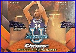 2022 2023 Bowman University Chrome Basketball Series Unopened Factory Sealed