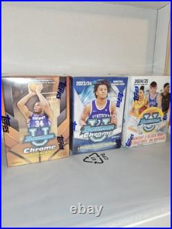 2022-23/ 2023-24/ 2024-25 Bowman University Chrome Sealed Blaster Boxes (3) 2022-23/ 2023-24/ 2024-25 Bowman University Chrome Sealed Blaster Boxes (3)